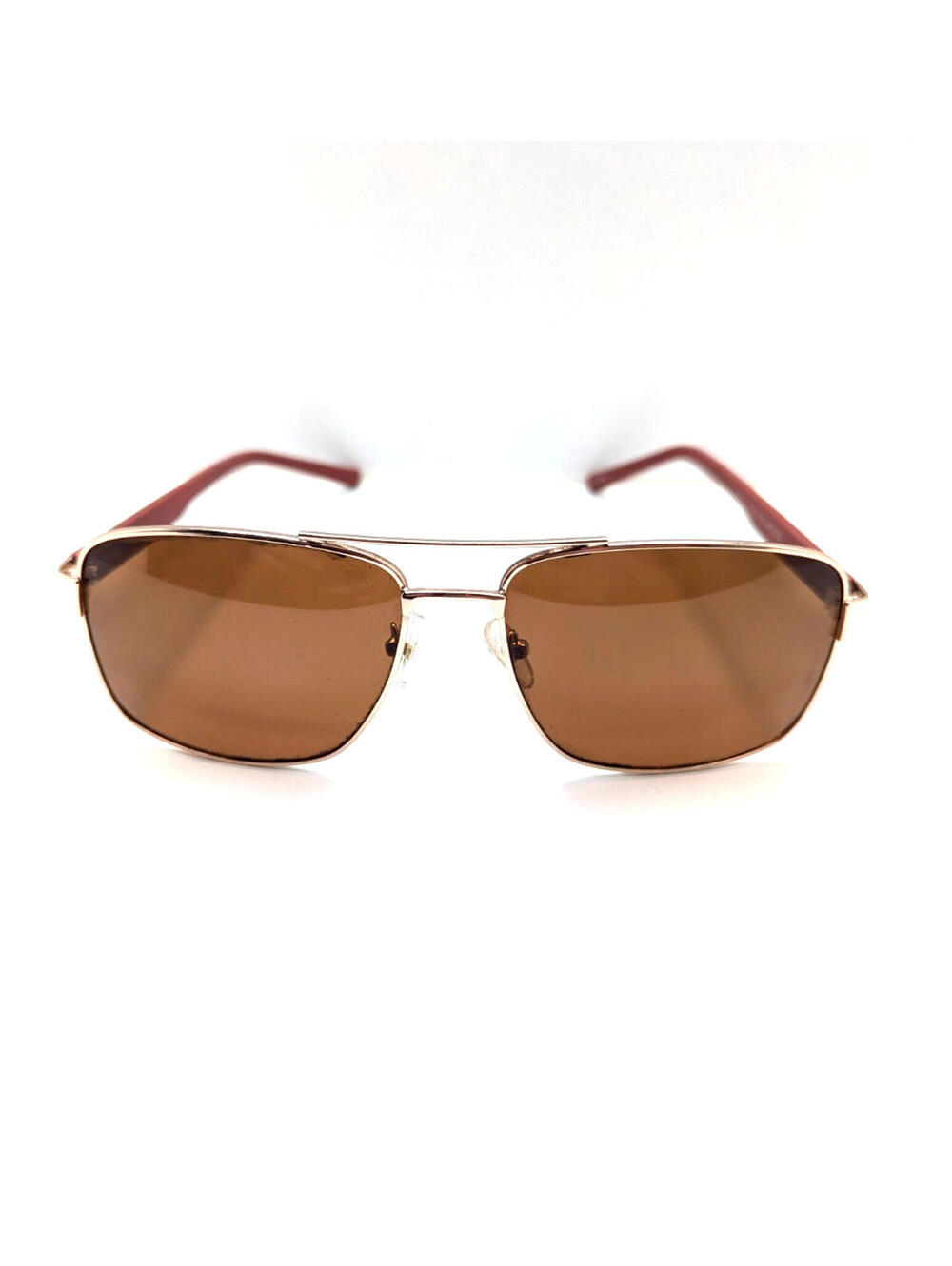 M6 Brown Polarized Lens Aviator Gold Frame Men’s Sunglasses